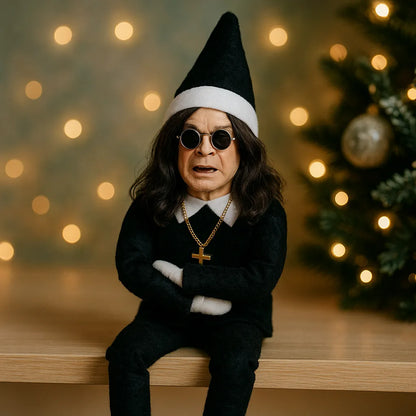𝐎𝐳𝐳𝐲 𝐂𝐡𝐫𝐢𝐬𝐭𝐦𝐚𝐬 𝐄𝐥𝐟 𝐃𝐨𝐥𝐥 🎄 𝐑𝐨𝐜𝐤-𝐒𝐭𝐲𝐥𝐞 𝐂𝐡𝐫𝐢𝐬𝐭𝐦𝐚𝐬 𝐃𝐞𝐜𝐨𝐫𝐚𝐭𝐢𝐨𝐧 & 𝐆𝐢𝐟𝐭 🤘 𝐄𝐚𝐫𝐥𝐲 𝐇𝐨𝐥𝐢𝐝𝐚𝐲 𝐒𝐚𝐥𝐞 𝟓𝟓% 𝐎𝐅𝐅